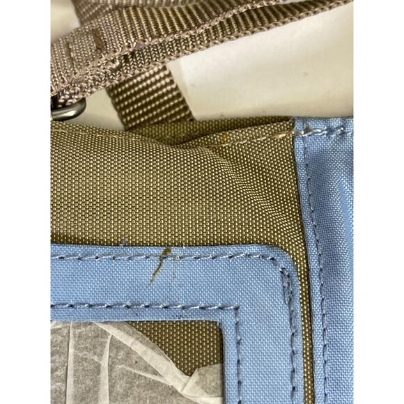 Baggallini Mini Belt / Crossbody Wallet Brown Beige - Picture 8 of 9